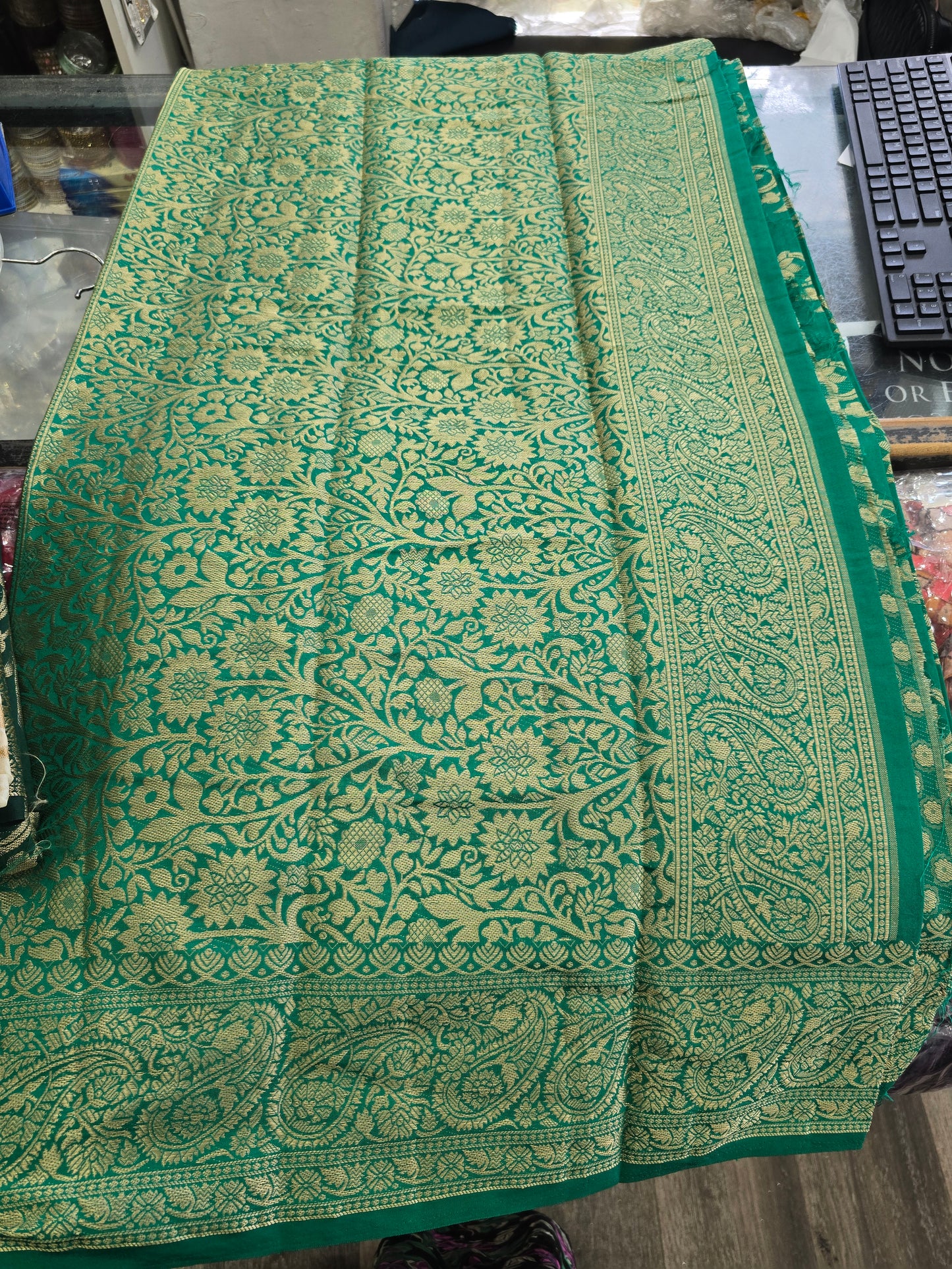 Beautiful designer silk saree