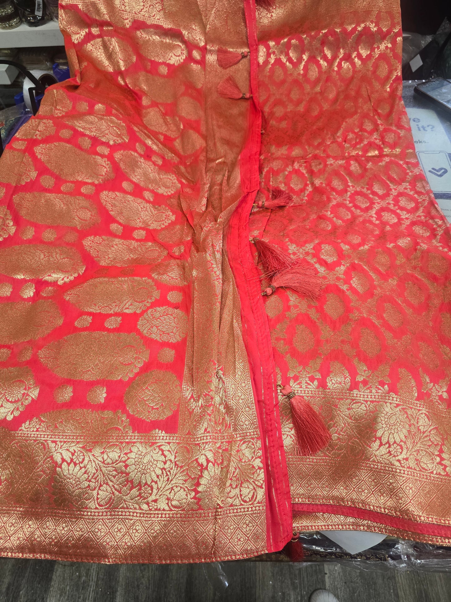 Beautiful designer silk saree