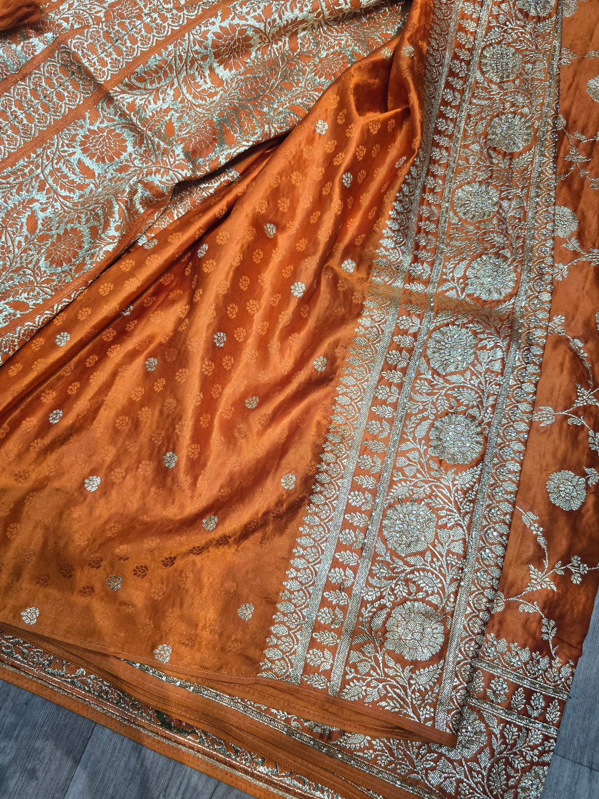 Beautiful designer pure silk saree