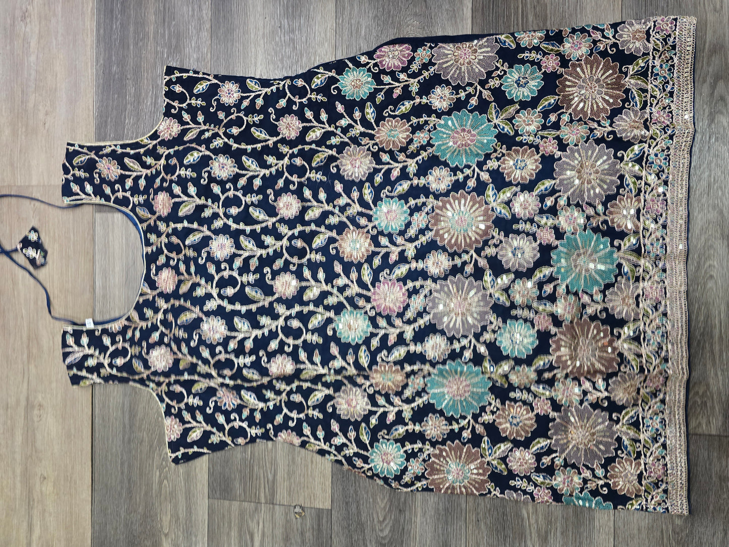 Beautiful designer plus size plazo suit