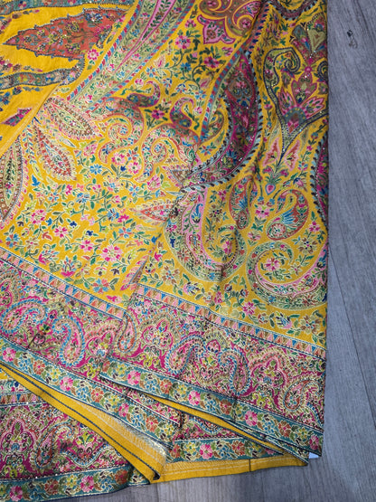 Beautiful designer pure silk saree