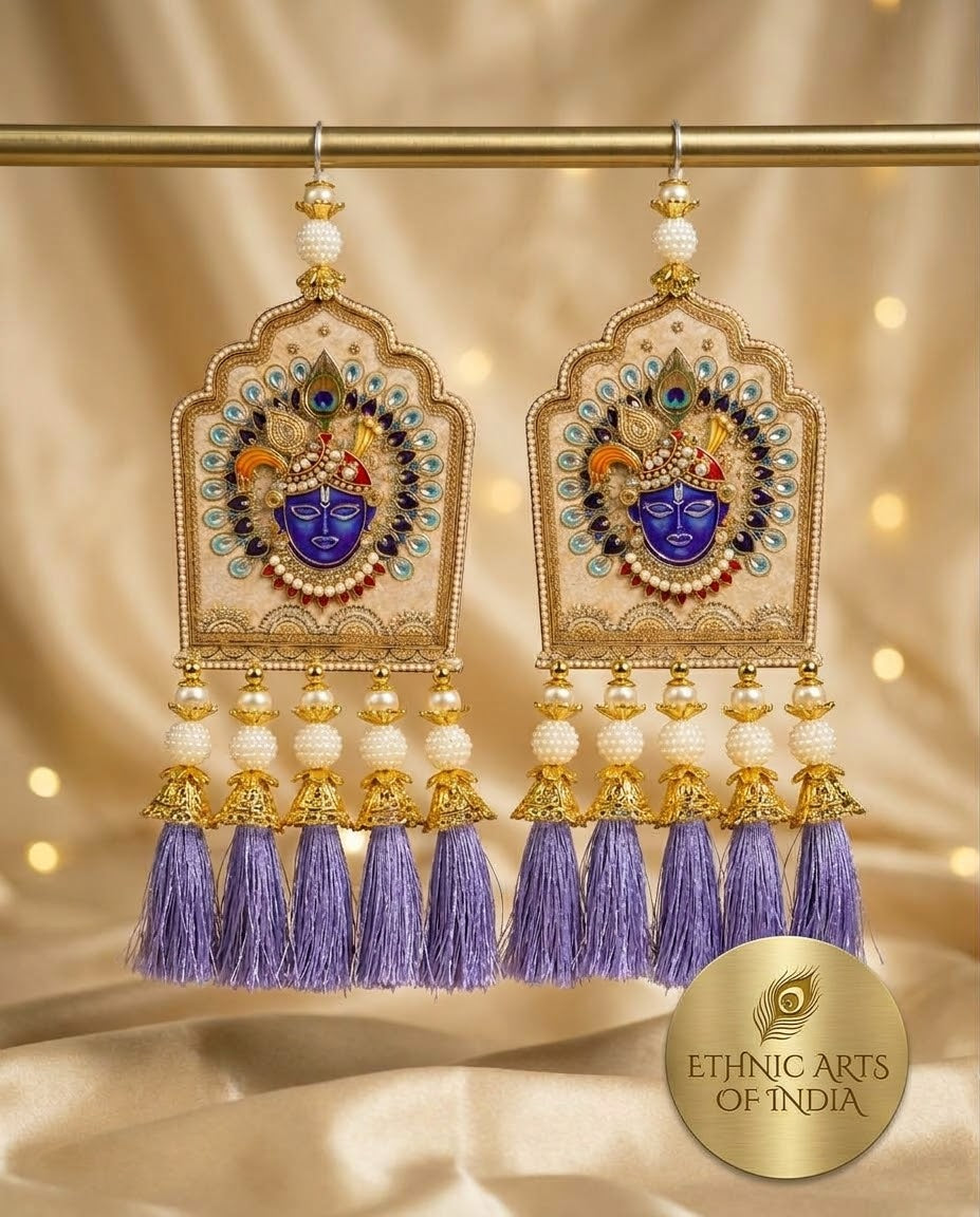 Beautiful handcrafted krishna door hanging