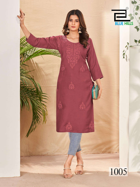 Beautiful designer rayon  Kurti