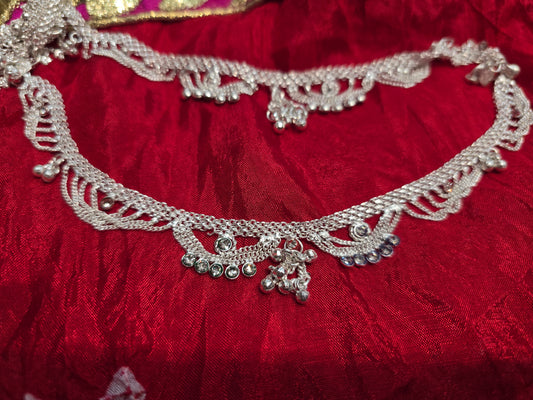 Beautiful designer bridal anklets