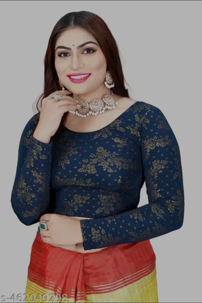 Beautiful designer long sleeves stretchable blouse