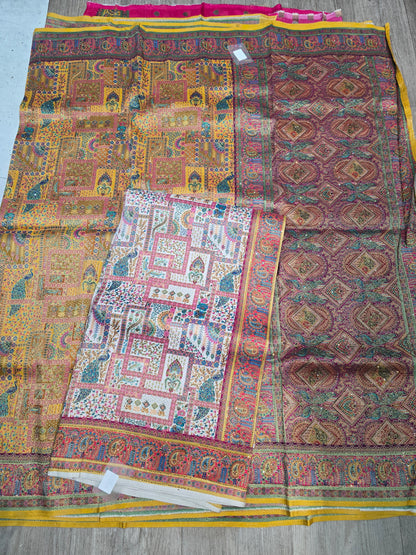 Beautiful designer pure silk saree