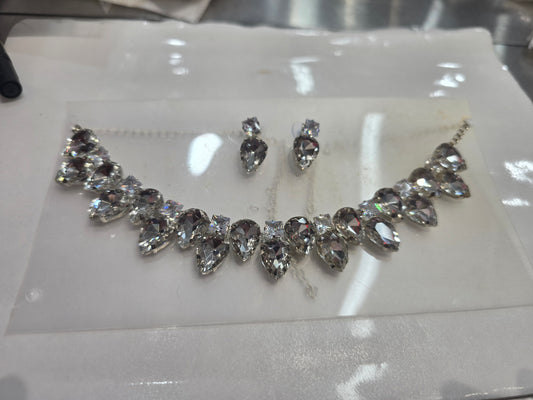 Beautiful designer necklace set with earrings