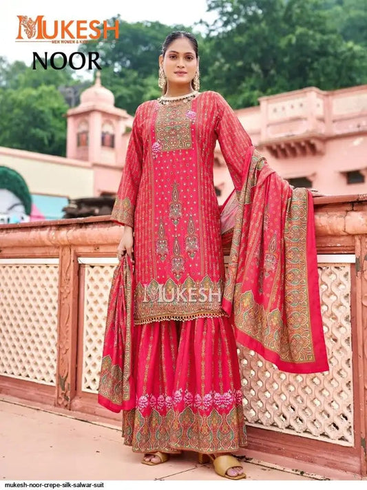 Beautiful designer sharara suit