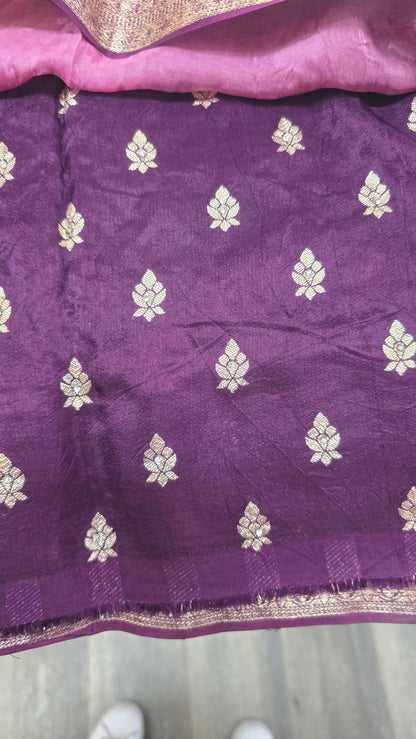 Beautiful designer silk saree