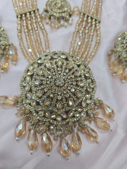 Beautiful designer bridal necklace set