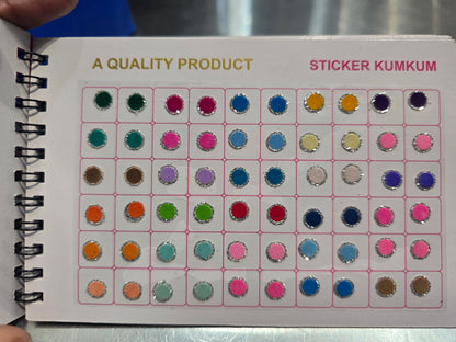 #6 Beautiful designer gold stone tikka/bindi book