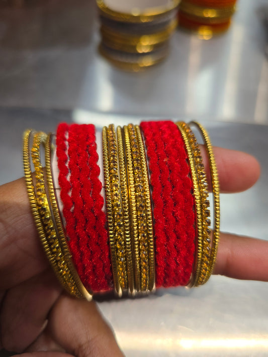 Beautiful designer bangle set