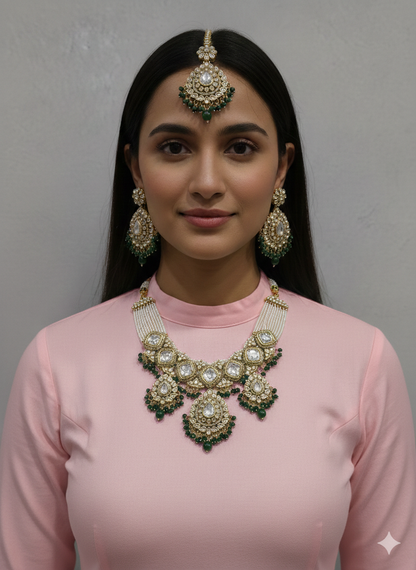 Beautiful designer necklace set