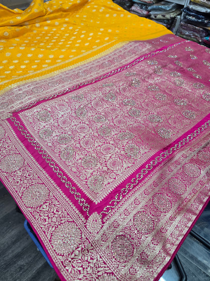 Beautiful designer pure silk saree
