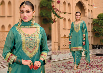 Beautiful designer dhoti salwar suit