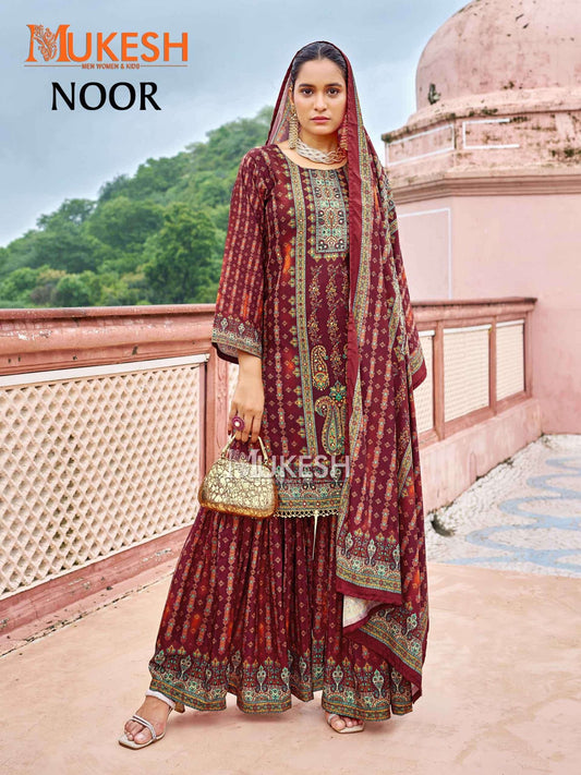 Beautiful designer sharara suit