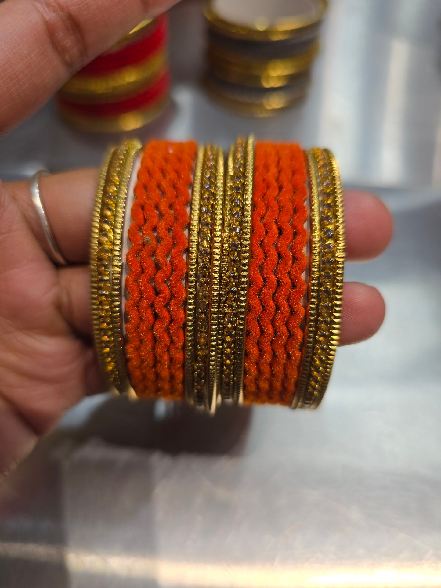 Beautiful designer bangle set