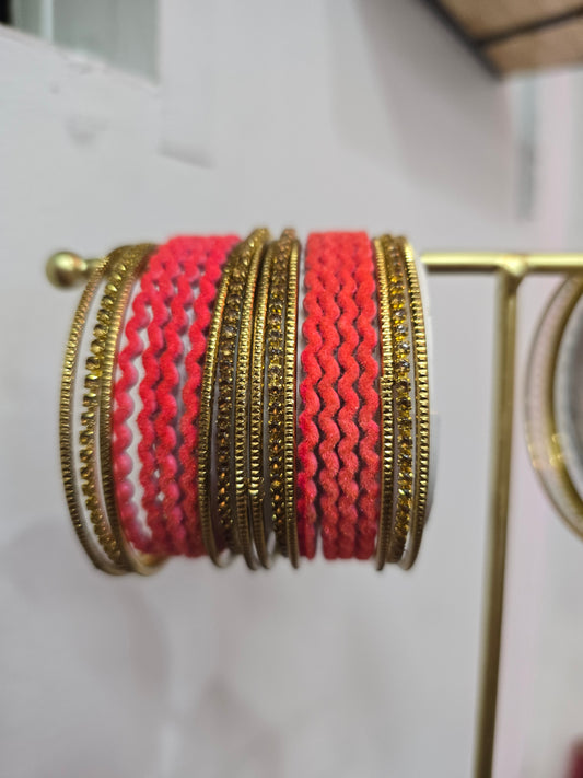 Beautiful designer bangle set
