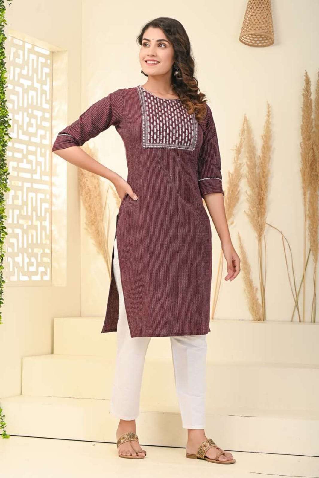 Beautiful designer kurti pants