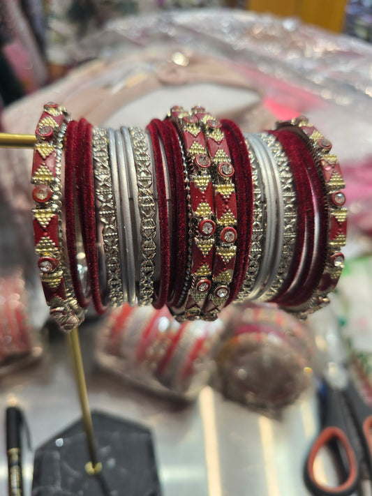 Beautiful designer bangle set