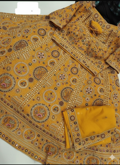 Beautiful designer lengha choli