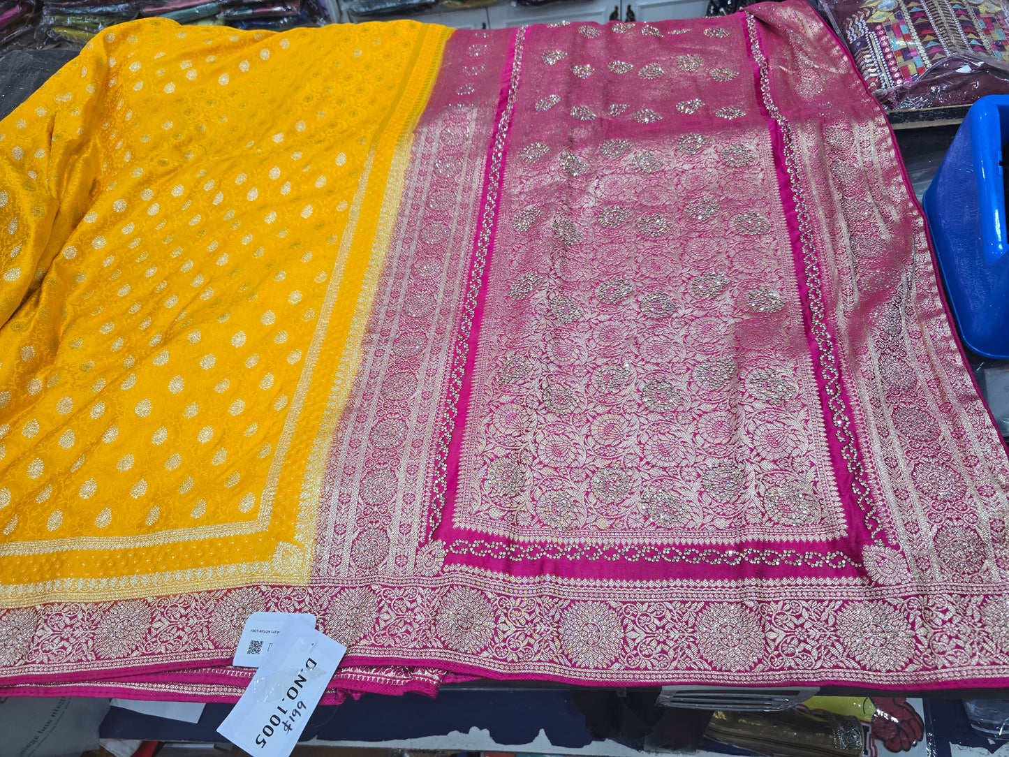 Beautiful designer pure silk saree
