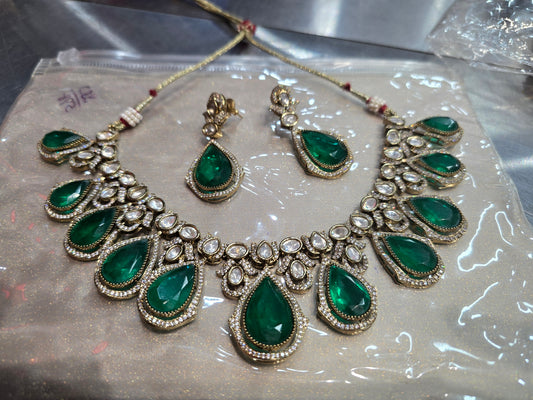 Beautiful designer necklace set