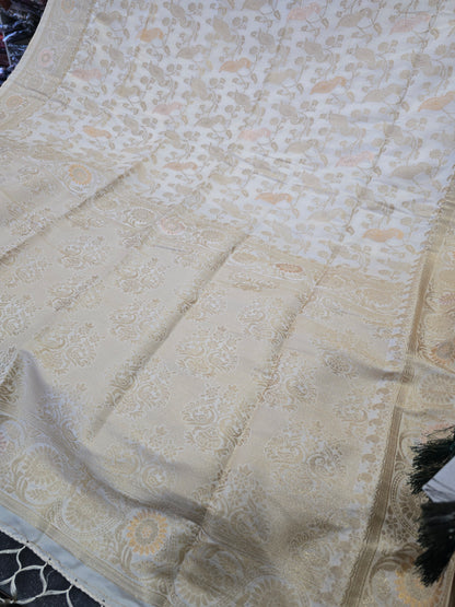 Beautiful designer silk saree