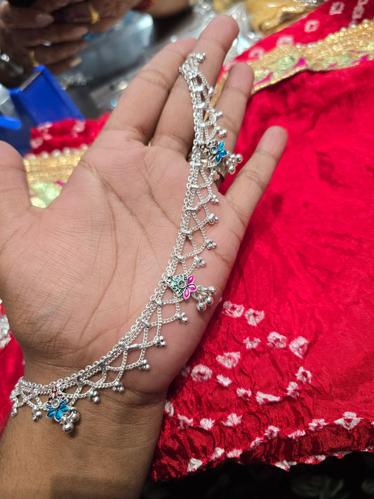 Beautiful designer bridal anklets
