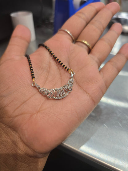 Beautiful designer American diamond mangalsutra