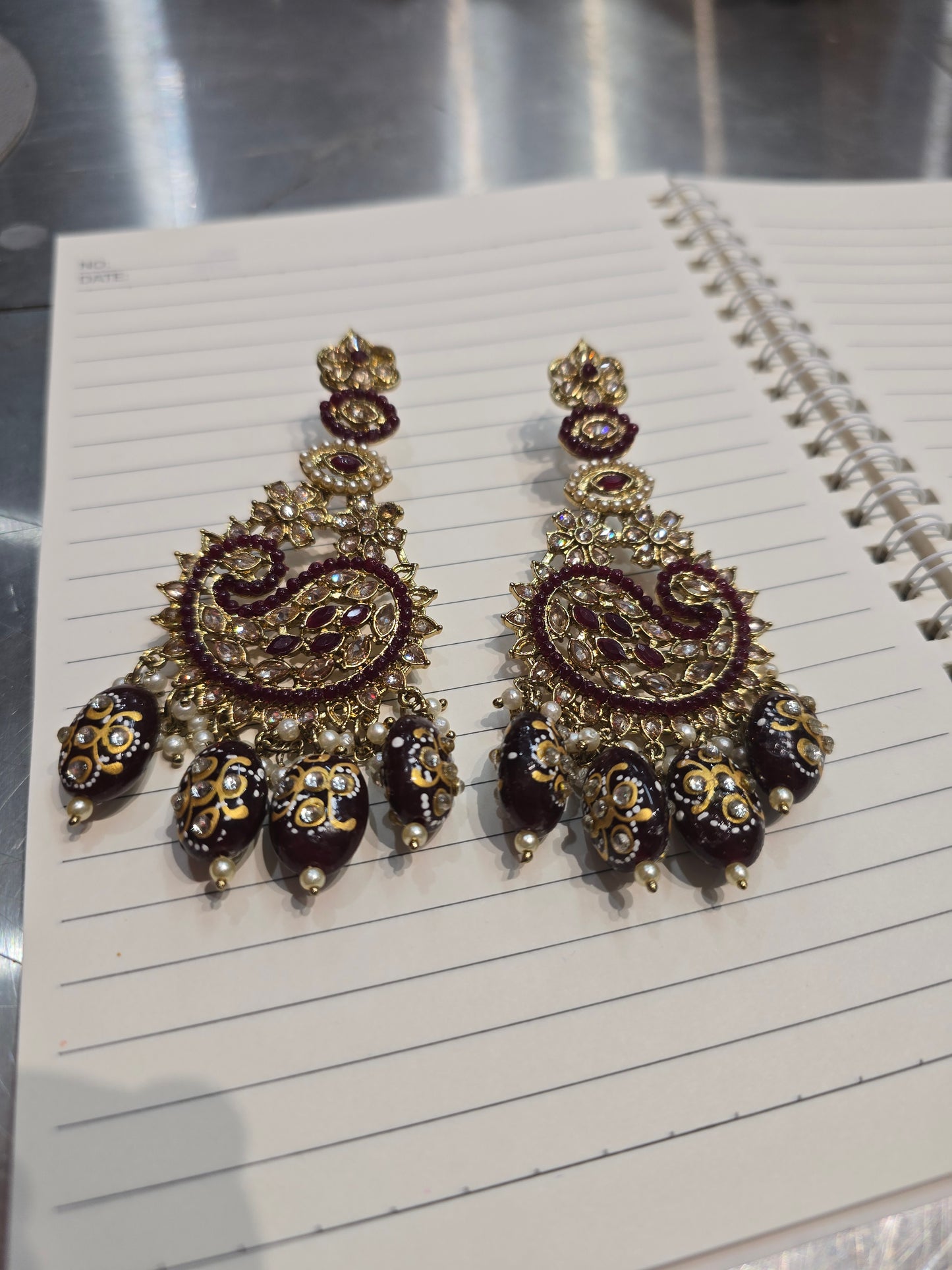Beautiful designer earrings
