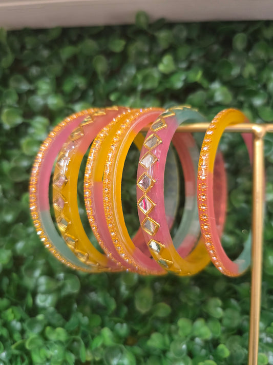 Beautiful designer plastic base bangle
