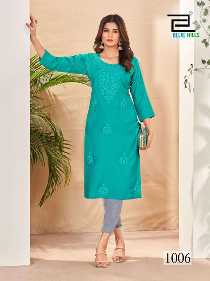 Beautiful designer rayon  Kurti