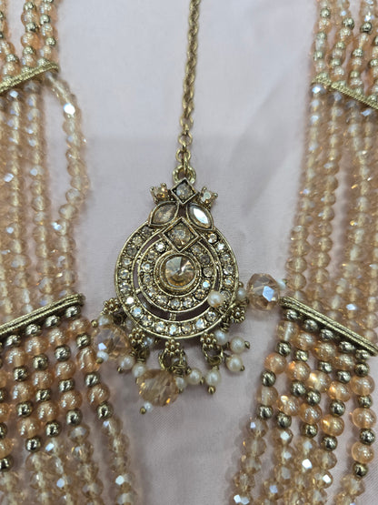 Beautiful designer bridal necklace set