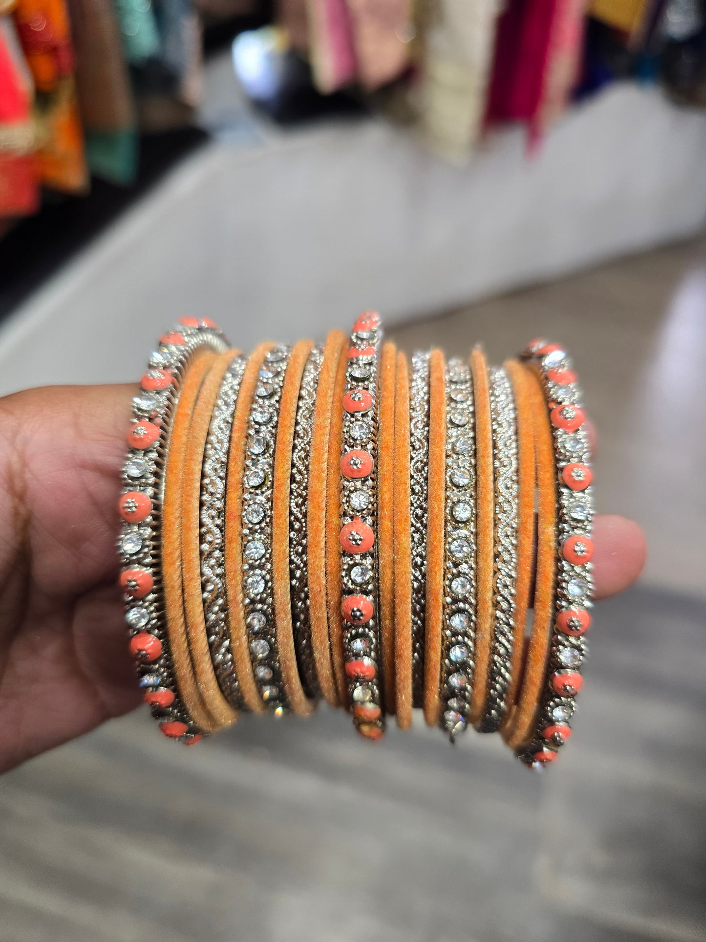 Beautiful designer bangle set