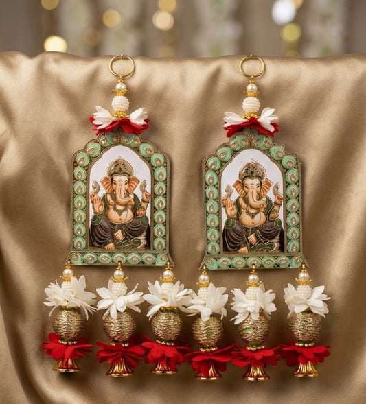Beautiful handcrafted ganesha door hanging