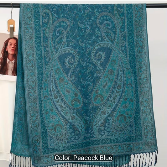 Beautiful designer woolen stroll/shawl