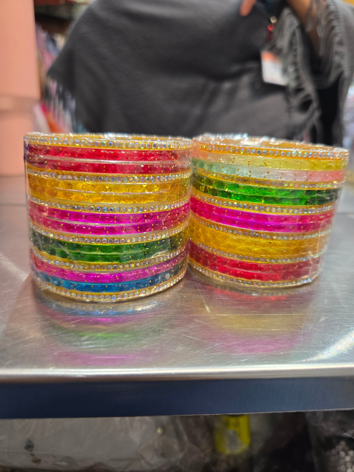 Beautiful designer raindrops bangles
