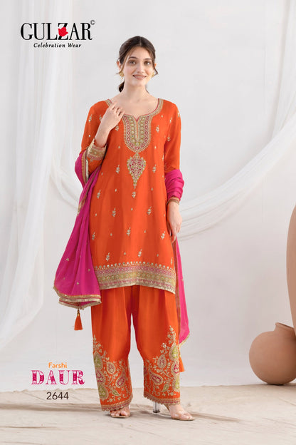 Beautiful designer farshi salwar suit