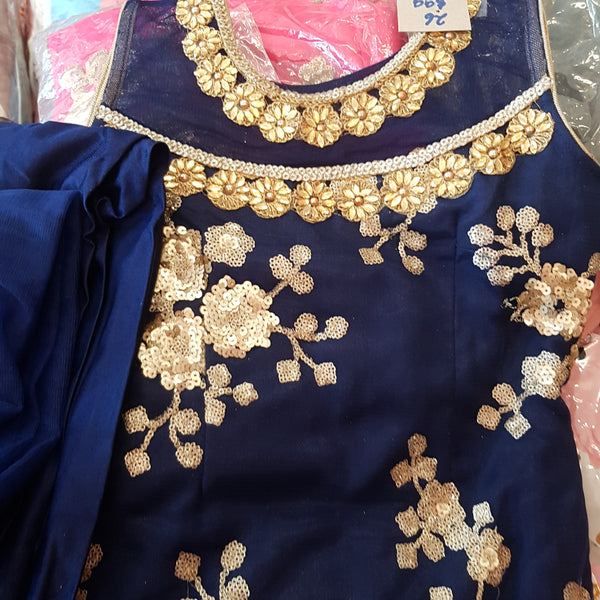 Beautiful designer Churidar suit for girls