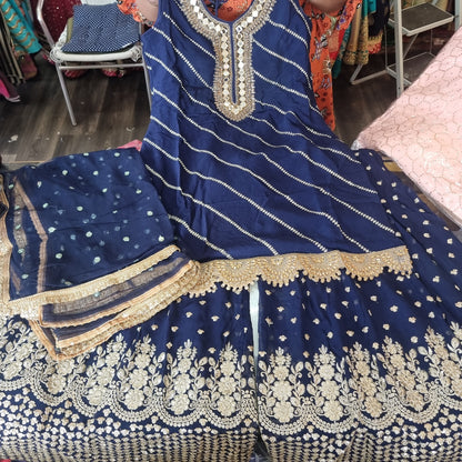 Beautiful designer sharara suit