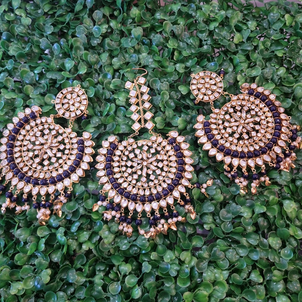 Beautiful designer earing and tikkah set