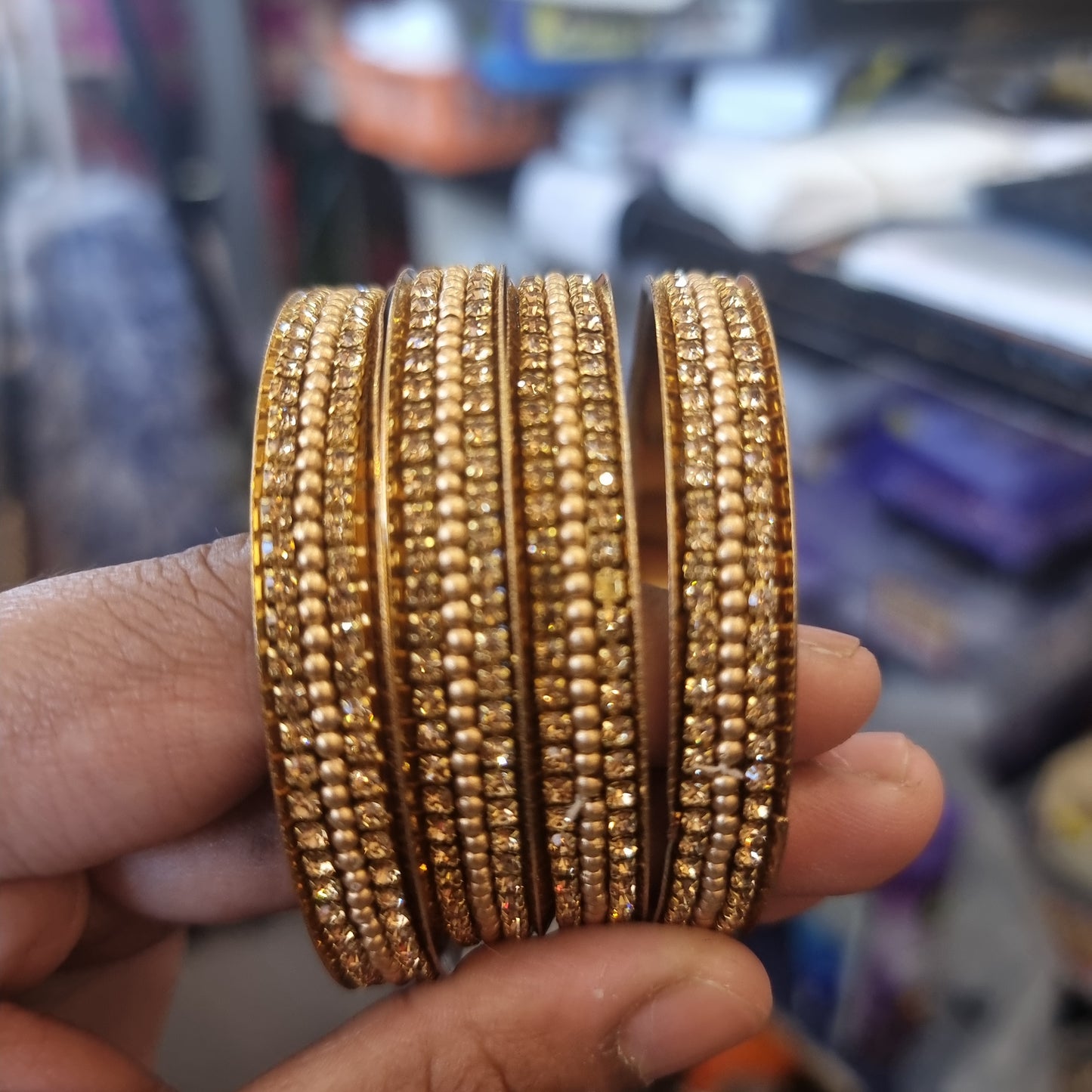 Beautiful metal bangles