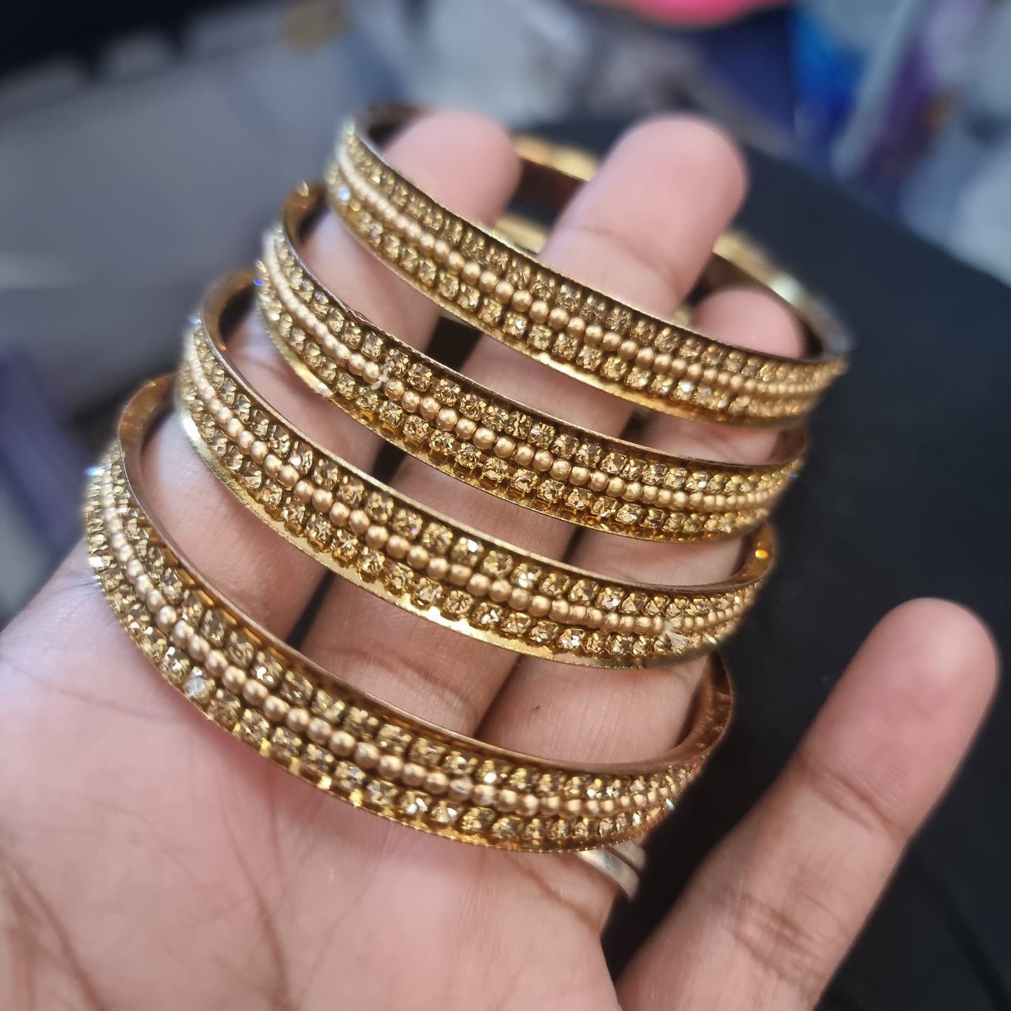 Beautiful metal bangles