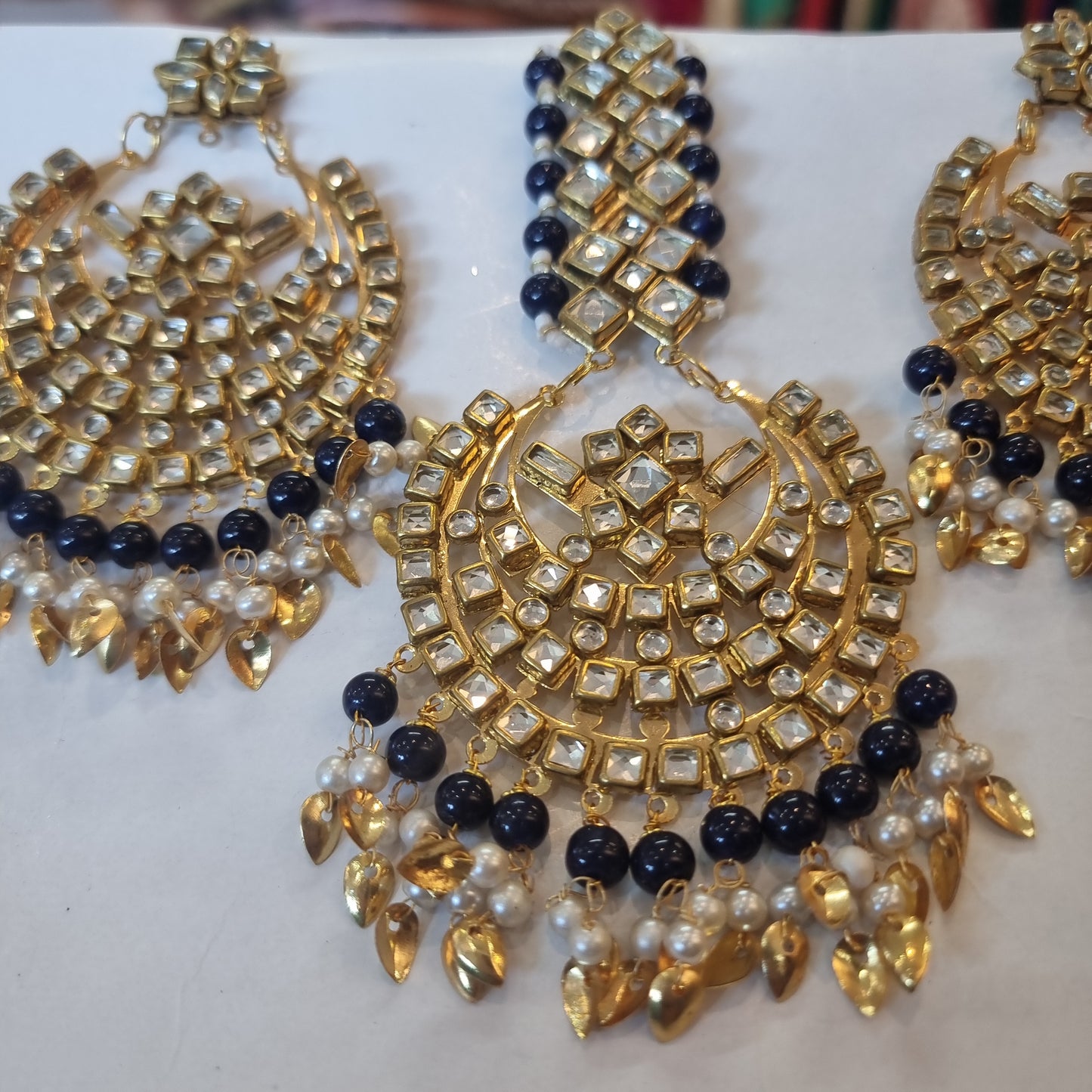 Beautiful designer tikka earrings