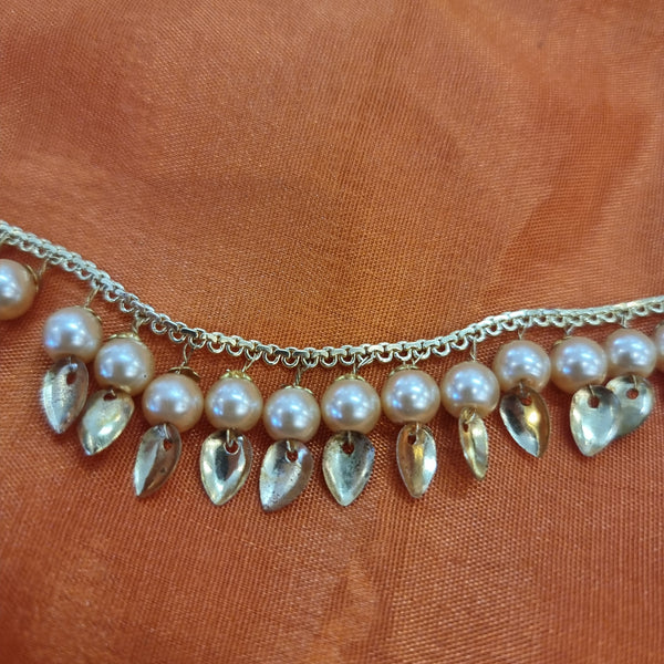 Beautiful designer traditional necklace with bali earing