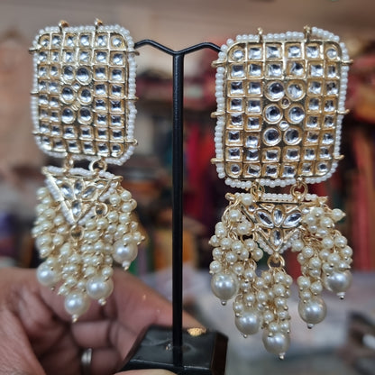 Beautiful designer kundan earings