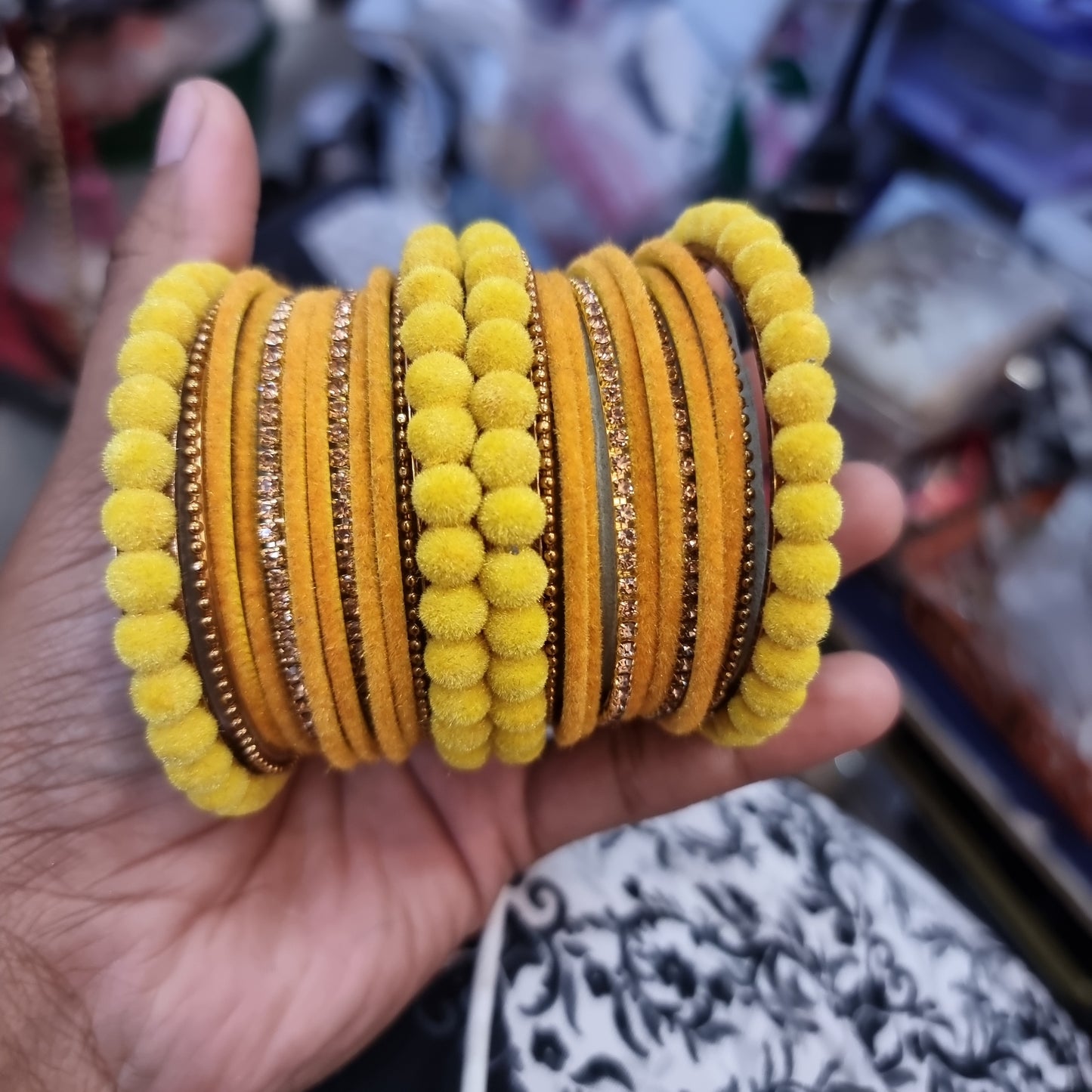 Beautiful designer bangle set