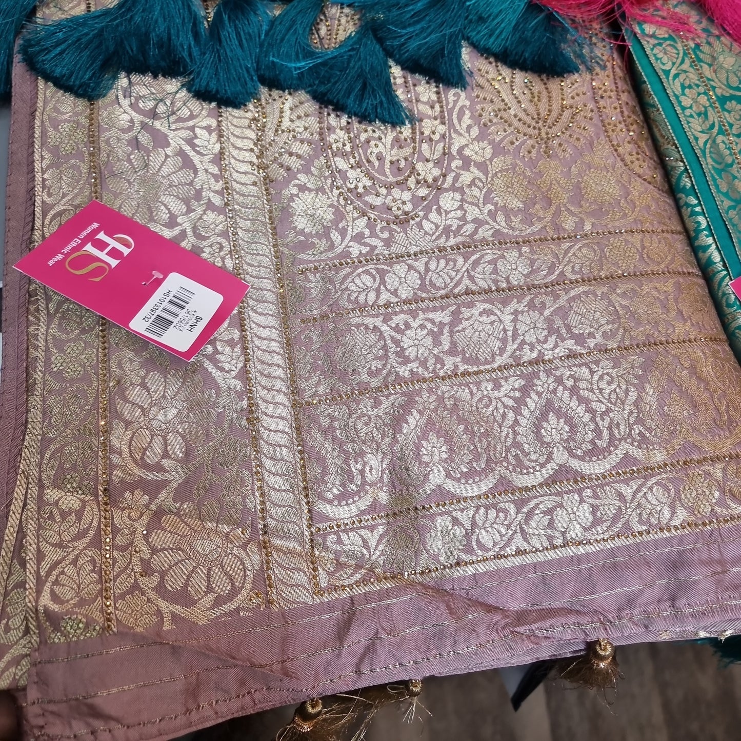 Beautiful designer silk saree