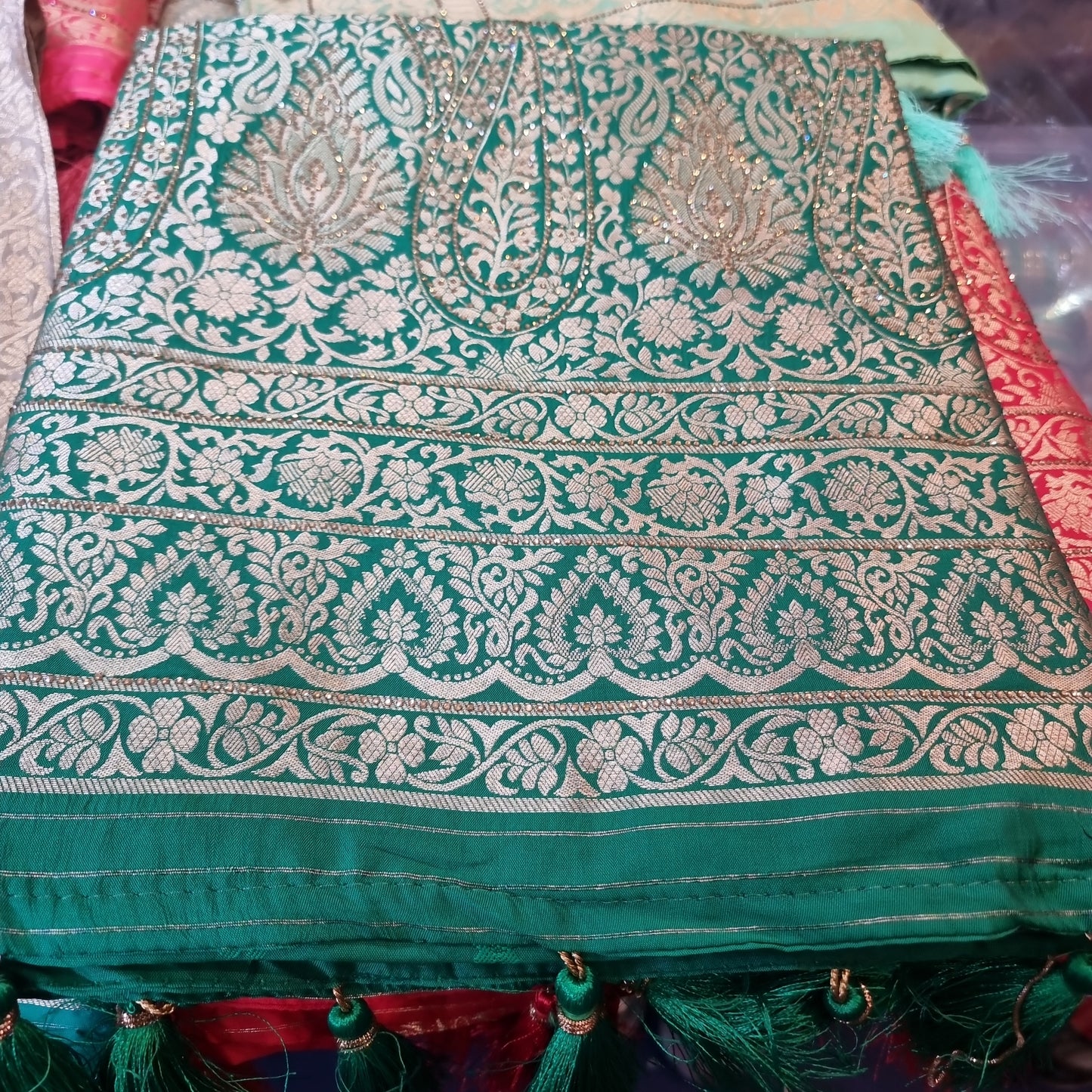 Beautiful designer silk saree